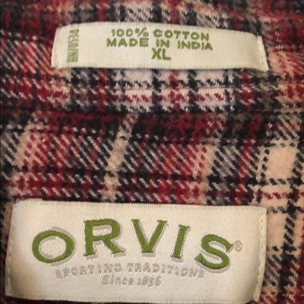 Orvis men’s Flannel